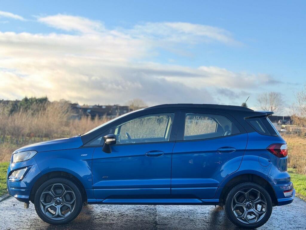 Ford Ecosport Suv 1.5 Ecoblue St-line Awd Euro 6 Ss 2018 YT68PKK Blue #4