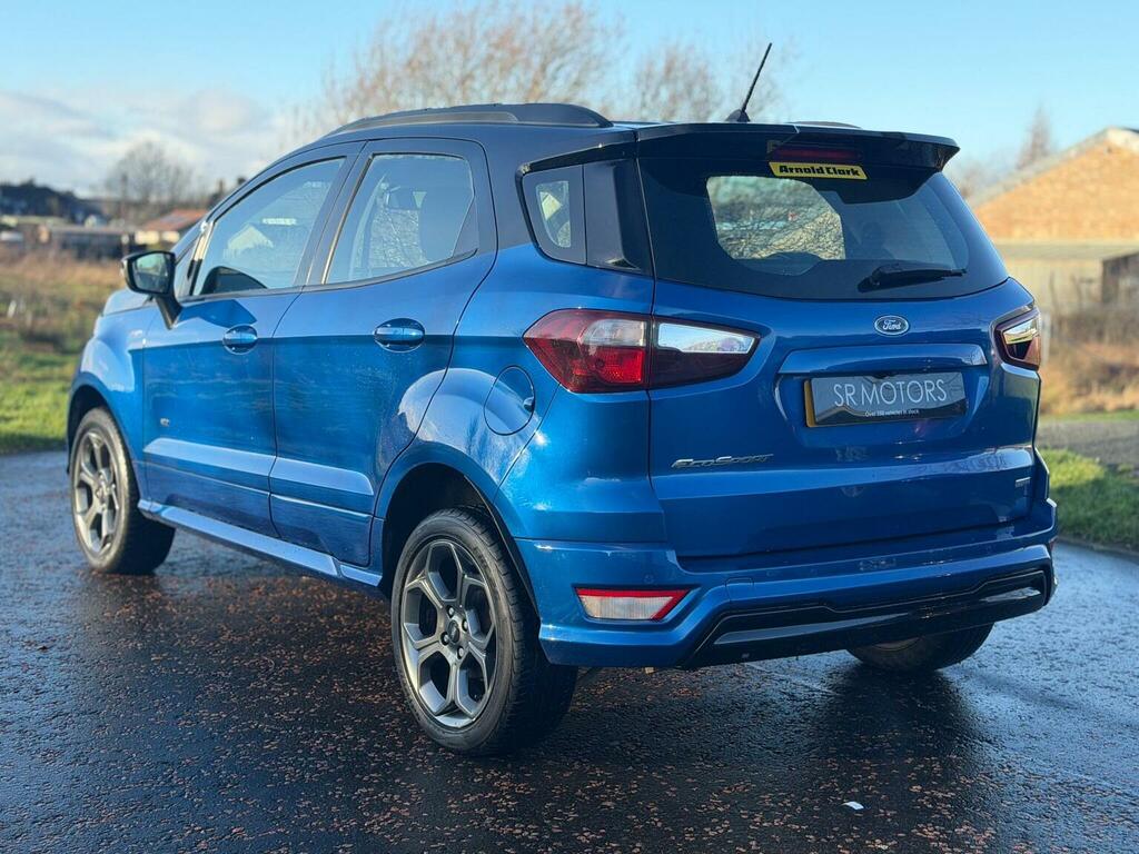 Ford Ecosport Suv 1.5 Ecoblue St-line Awd Euro 6 Ss 2018 YT68PKK Blue #6