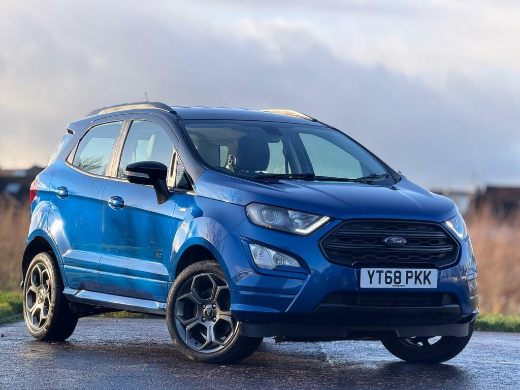Ford Ecosport Suv 1.5 Ecoblue St-line Awd Euro 6 Ss 2018 Blue