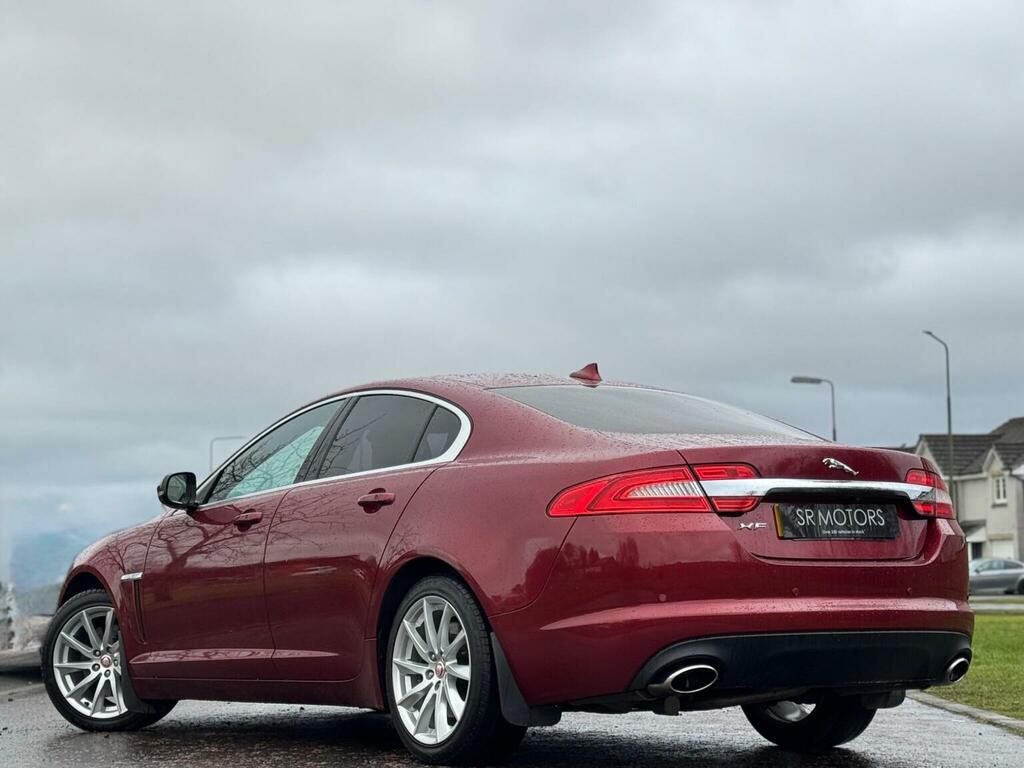 Jaguar XF Saloon 3.0D V6 Premium Luxury Euro 5 Ss PO63KCK Red #3