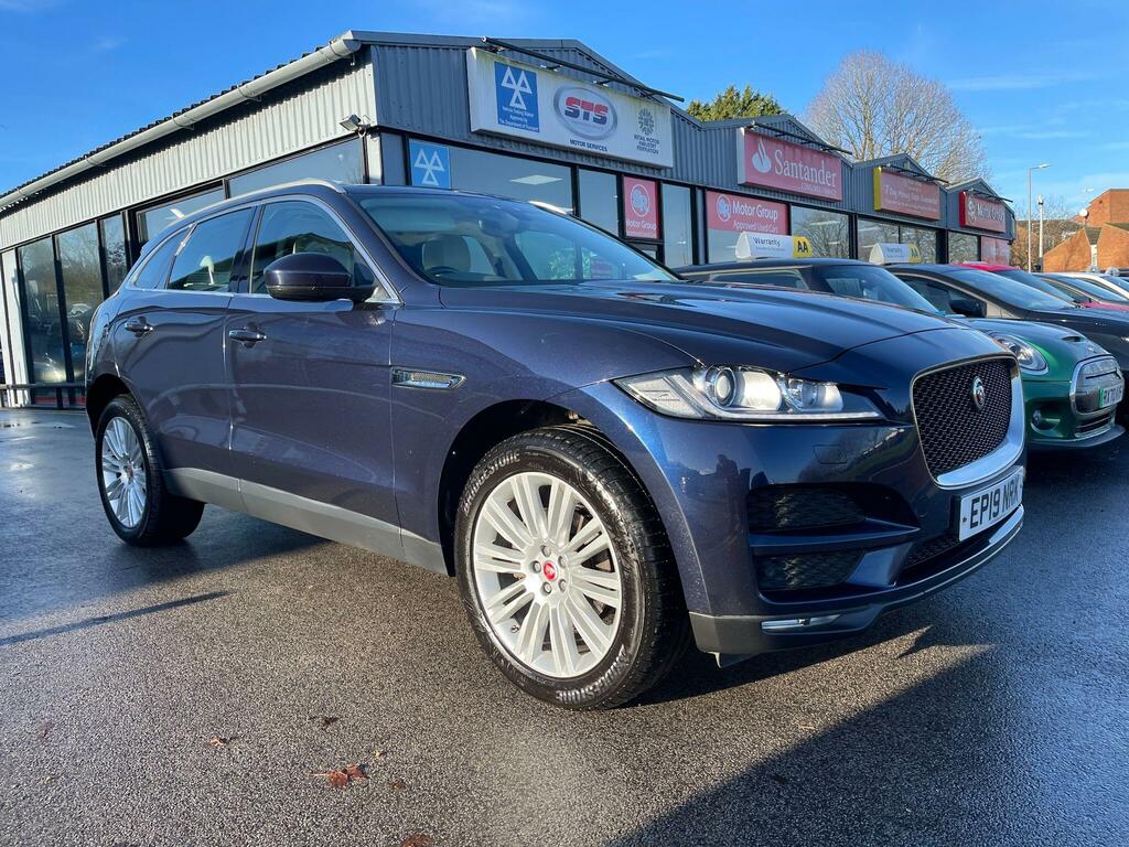 Jaguar F-Pace 2.0 D180 Portfolio Awd Euro 6 Ss EP19NRK Blue #3