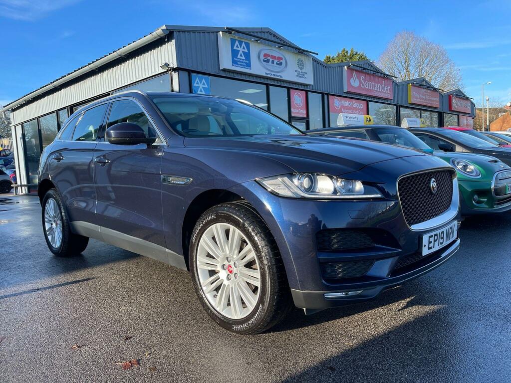 Jaguar F-Pace 2.0 D180 Portfolio Awd Euro 6 Ss EP19NRK Blue #2