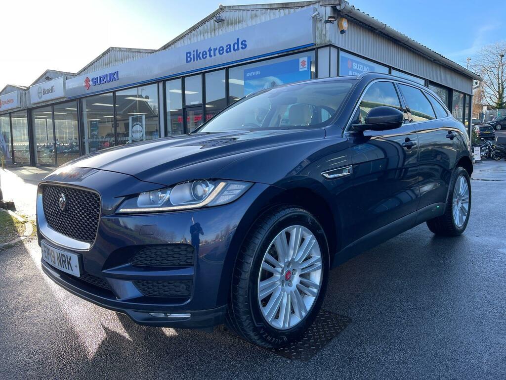 Jaguar F-Pace 2.0 D180 Portfolio Awd Euro 6 Ss EP19NRK Blue #4