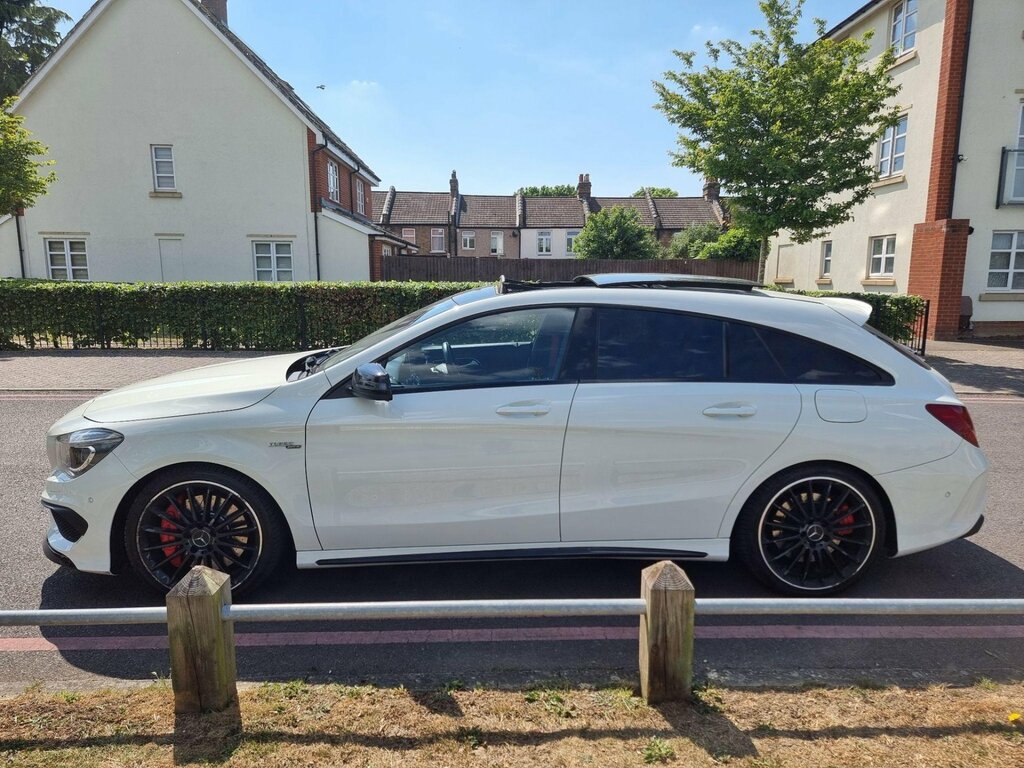 Mercedes-Benz CLA Class 2.0 Cla45 Amg Shooting Brake Spds Dct 4Matic Euro GN16VTV White #5