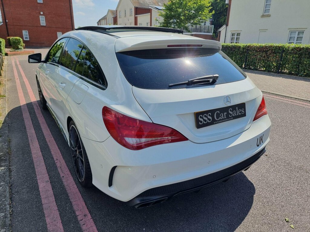 Mercedes-Benz CLA Class 2.0 Cla45 Amg Shooting Brake Spds Dct 4Matic Euro GN16VTV White #6