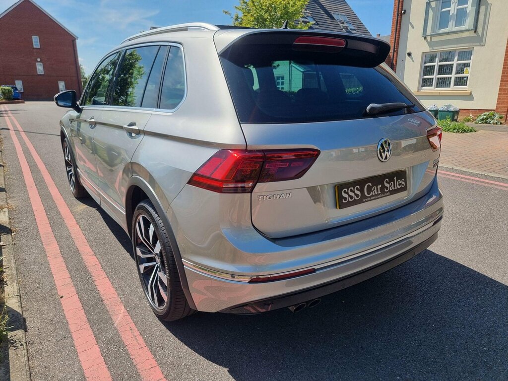 Volkswagen Tiguan 2.0 Tsi Bluemotion Tech R-line 4Motion Euro 6 Ss Silver #6