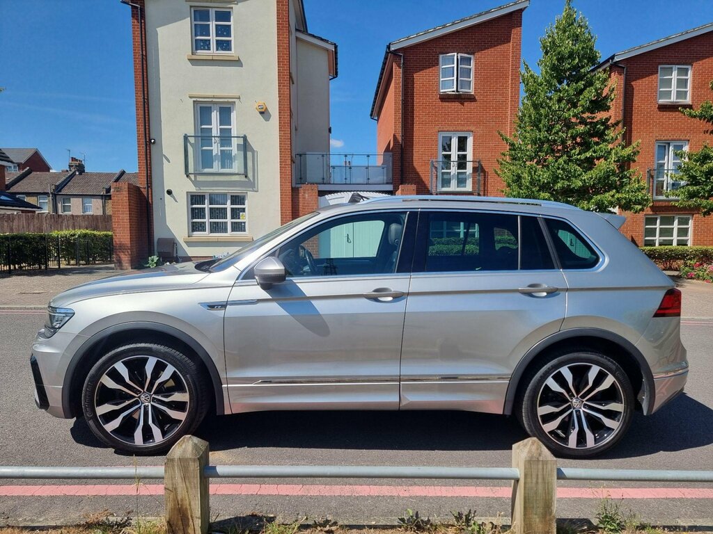 Volkswagen Tiguan 2.0 Tsi Bluemotion Tech R-line 4Motion Euro 6 Ss Silver #5