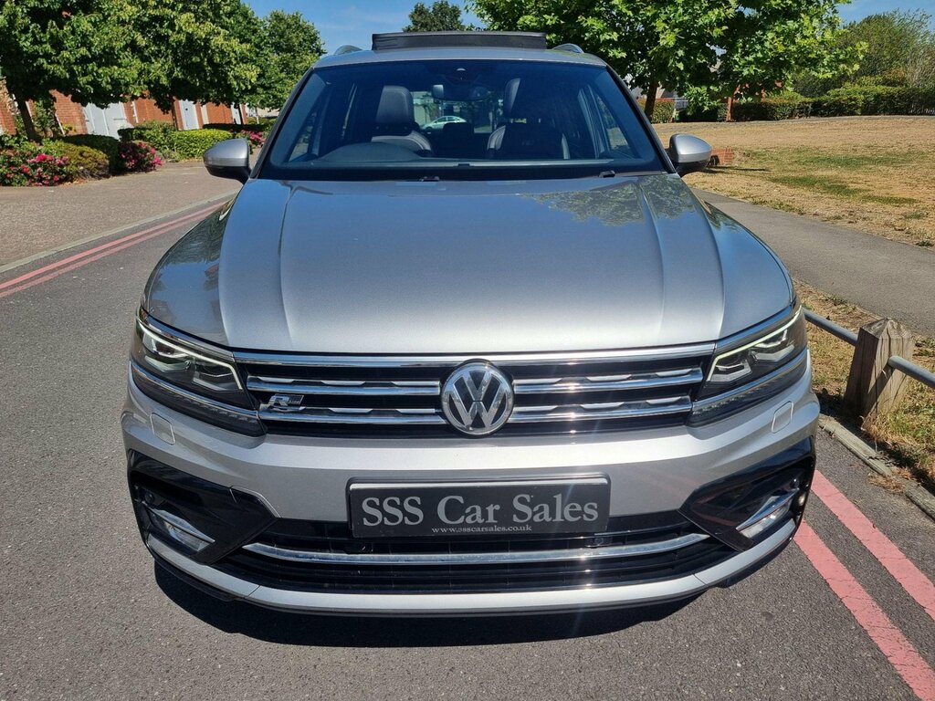 Volkswagen Tiguan 2.0 Tsi Bluemotion Tech R-line 4Motion Euro 6 Ss Silver #3