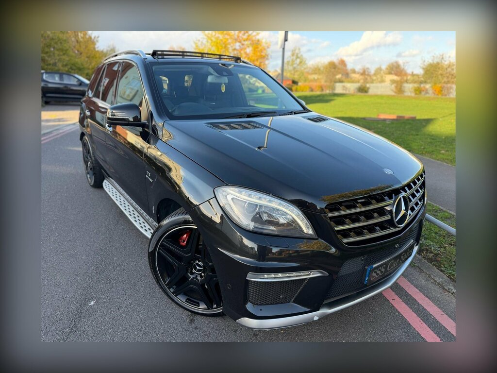 Mercedes-Benz M Class 5.5 Ml63 V8 Amg Spds7gt 4Wd Euro 5 Ss Black