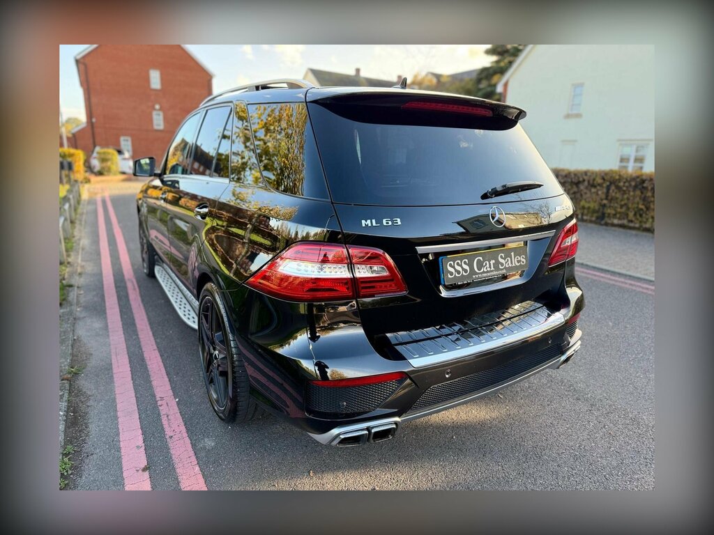 Mercedes-Benz M Class 5.5 Ml63 V8 Amg Spds7gt 4Wd Euro 5 Ss Black #6