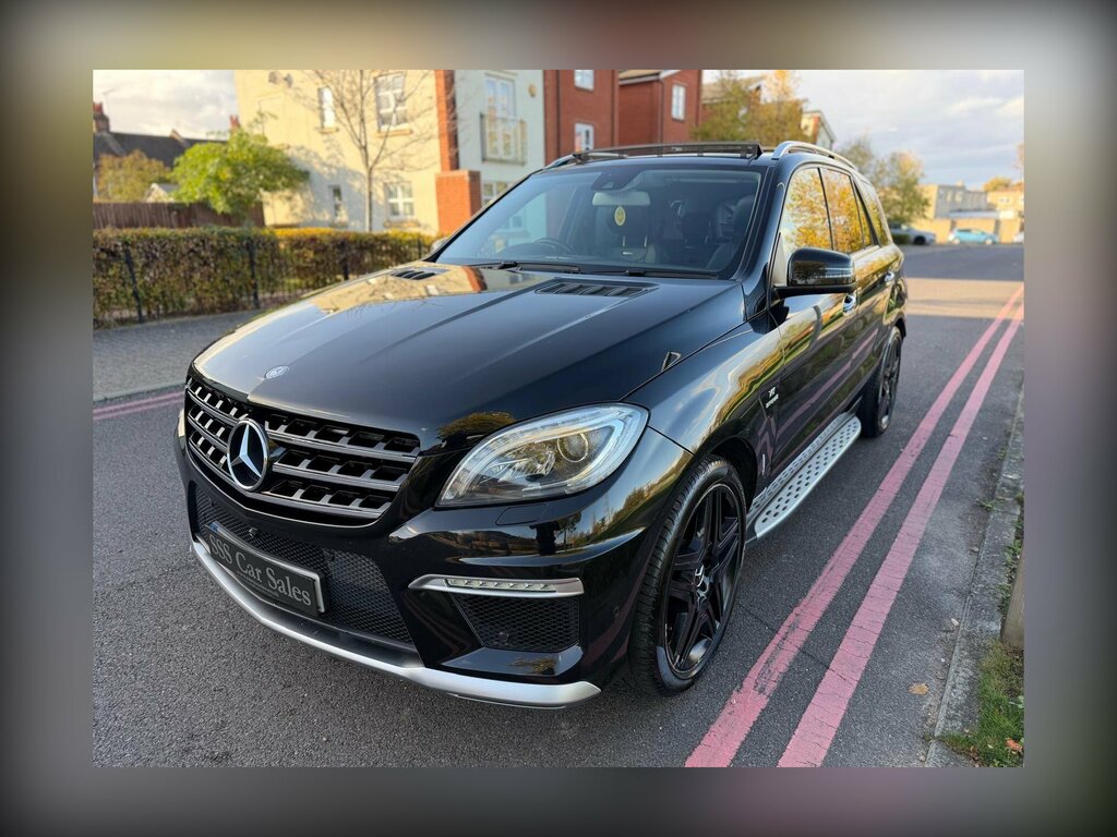 Mercedes-Benz M Class 5.5 Ml63 V8 Amg Spds7gt 4Wd Euro 5 Ss Black #4