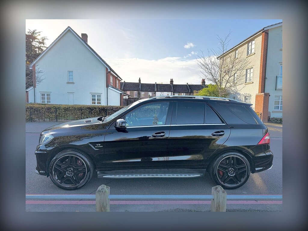 Mercedes-Benz M Class 5.5 Ml63 V8 Amg Spds7gt 4Wd Euro 5 Ss Black #5