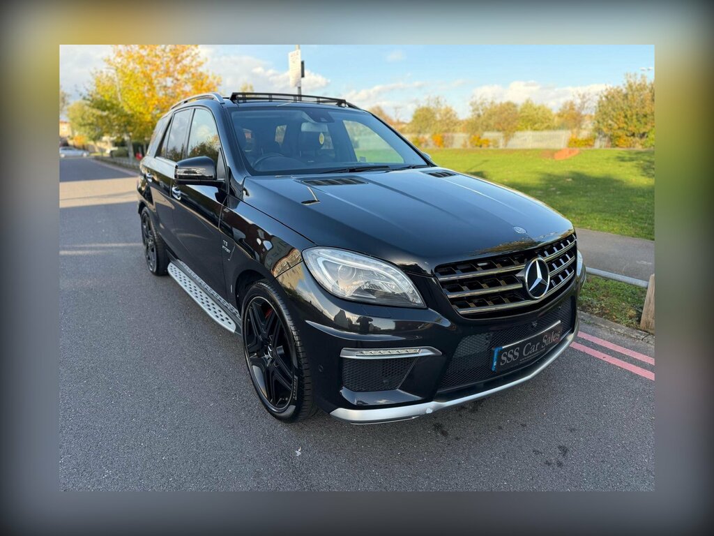 Mercedes-Benz M Class 5.5 Ml63 V8 Amg Spds7gt 4Wd Euro 5 Ss Black #2