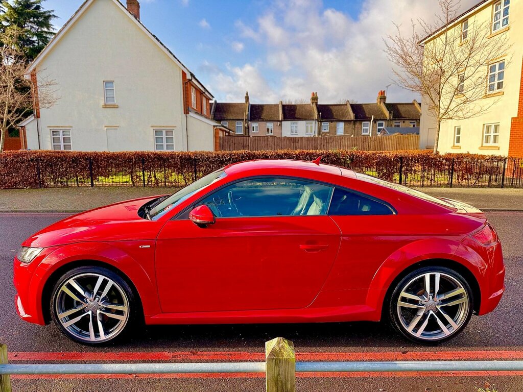 Audi TT 2.0 Tfsi S Line Euro 6 Ss WD64OZH Red #5