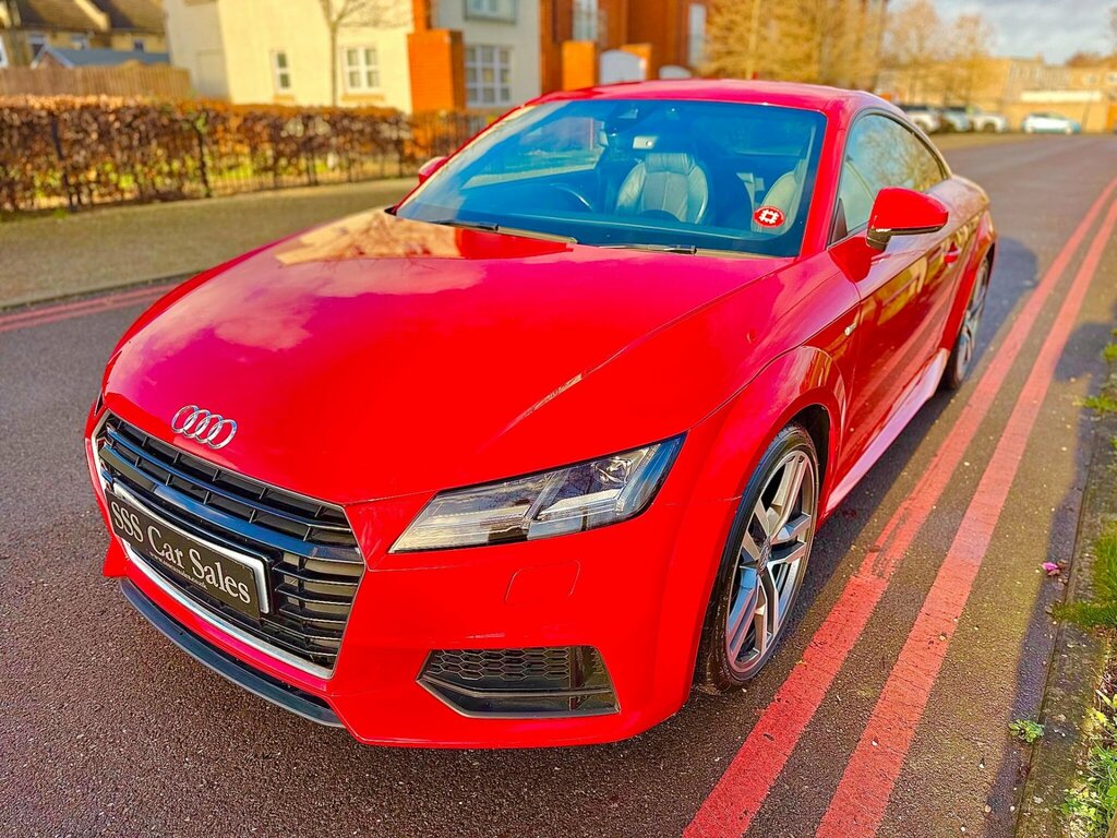 Audi TT 2.0 Tfsi S Line Euro 6 Ss WD64OZH Red #4