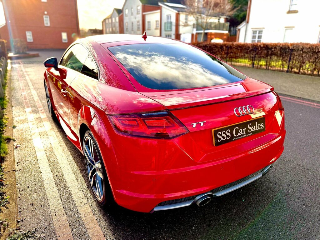 Audi TT 2.0 Tfsi S Line Euro 6 Ss WD64OZH Red #6