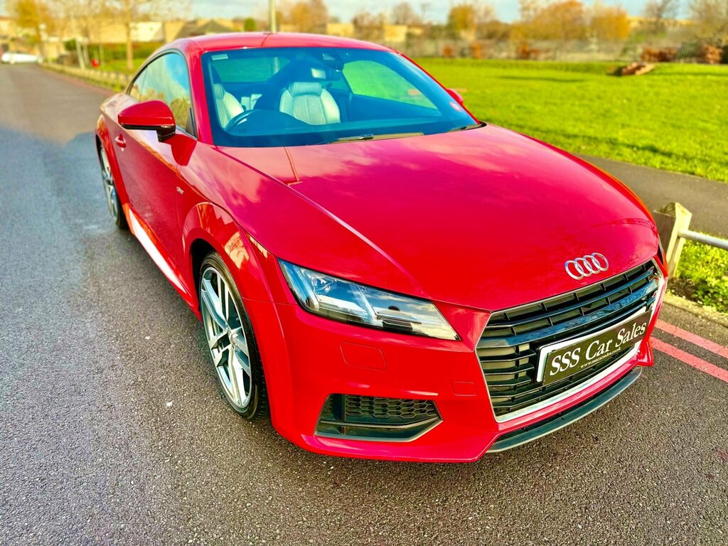 Audi TT 2.0 Tfsi S Line Euro 6 Ss WD64OZH Red #2