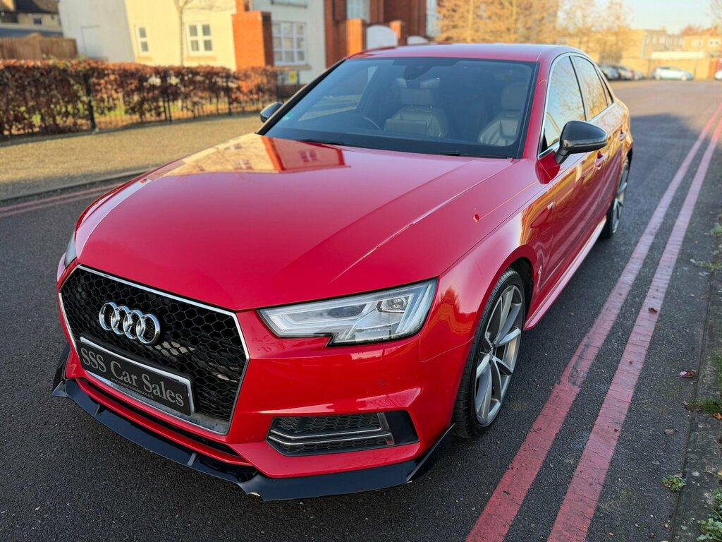 Audi A4 2.0 Tfsi S Line S Tronic Euro 6 Ss VA66DZF Red #4