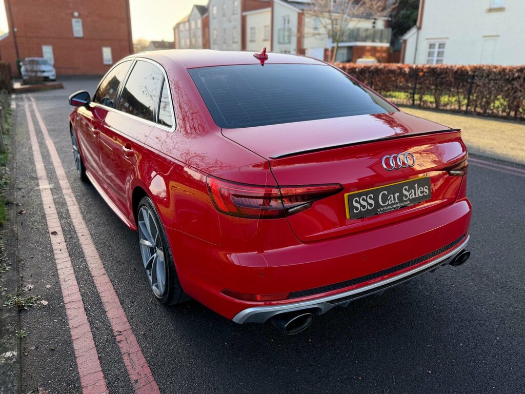 Audi A4 2.0 Tfsi S Line S Tronic Euro 6 Ss VA66DZF Red #6