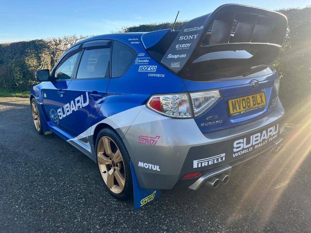 Subaru Impreza 2.5T Wrx Sti Type Uk 4Wd Euro 4 200808 Blue #3