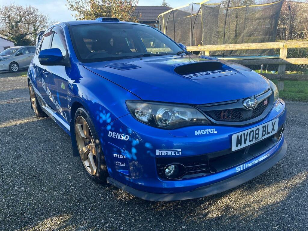Subaru Impreza 2.5T Wrx Sti Type Uk 4Wd Euro 4 200808 Blue #5