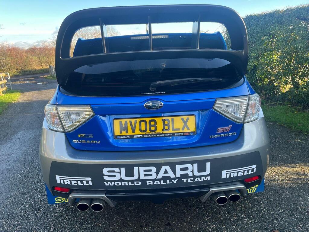 Subaru Impreza 2.5T Wrx Sti Type Uk 4Wd Euro 4 200808 Blue #4