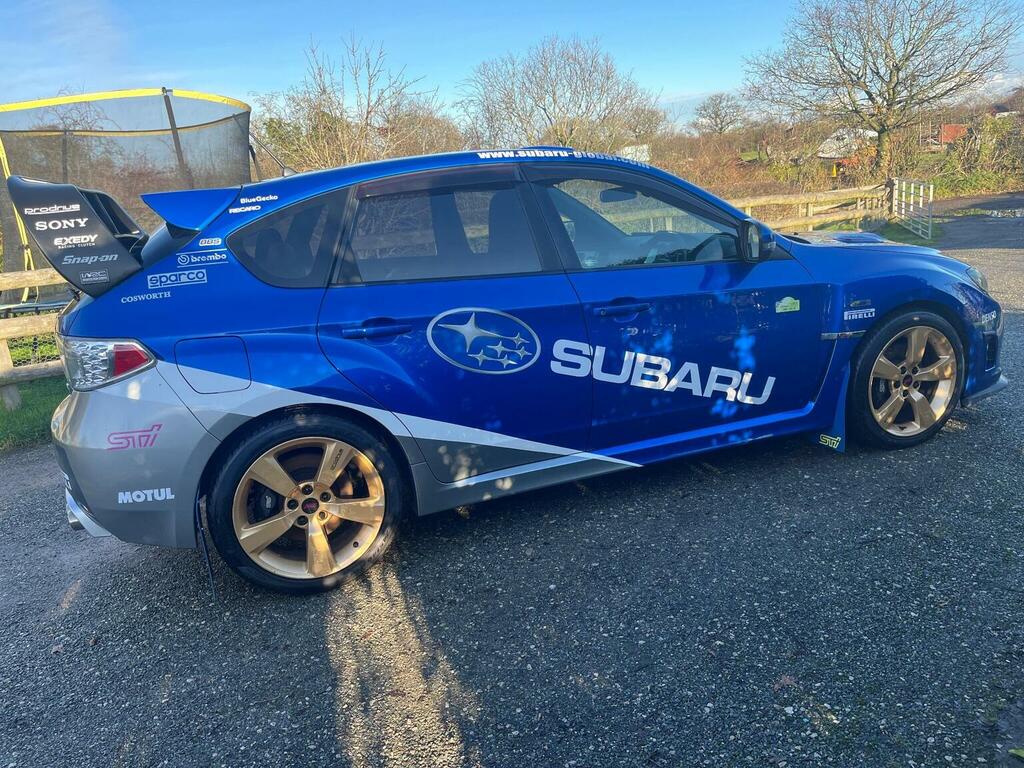 Subaru Impreza 2.5T Wrx Sti Type Uk 4Wd Euro 4 200808 Blue #6