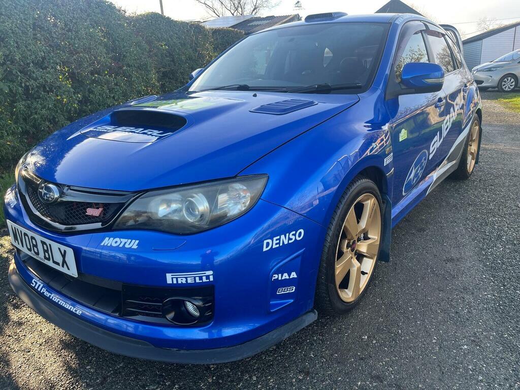 Subaru Impreza 2.5T Wrx Sti Type Uk 4Wd Euro 4 200808 Blue #2