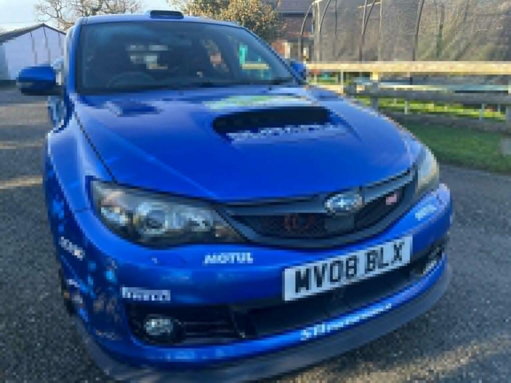 Subaru Impreza 2.5T Wrx Sti Type Uk 4Wd Euro 4 200808 Blue
