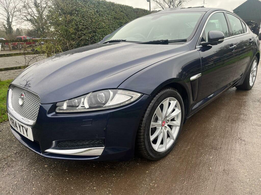 Jaguar XF 3.0D V6 Premium Luxury Euro 5 Ss 2014 YR14YTY Blue #2