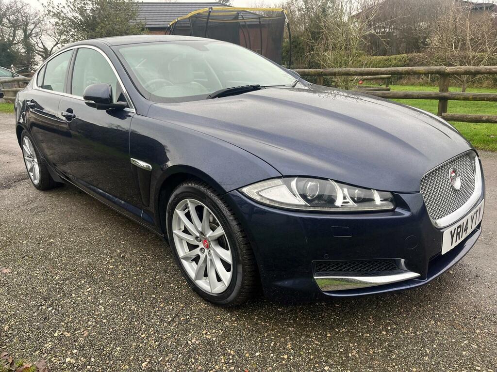 Jaguar XF 3.0D V6 Premium Luxury Euro 5 Ss 2014 Blue