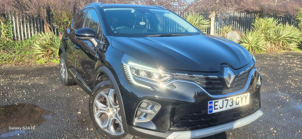 Renault Captur 1.6 E-tech 9.8Kwh Techno Euro 6 Ss EJ73GYY Black #6