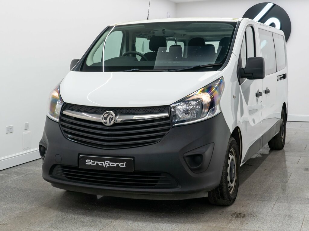 Vauxhall Vivaro L2h1 2900 Combi Cdti Biturbo Ss White