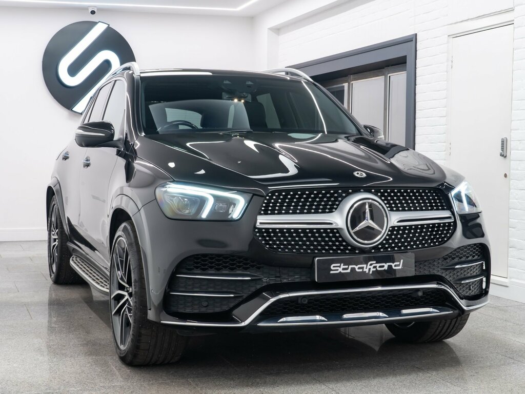 Mercedes-Benz GLE Class Gle 400D 4Matic Amg Line Prem 9G-tron 7 St KM21HWZ Black #2