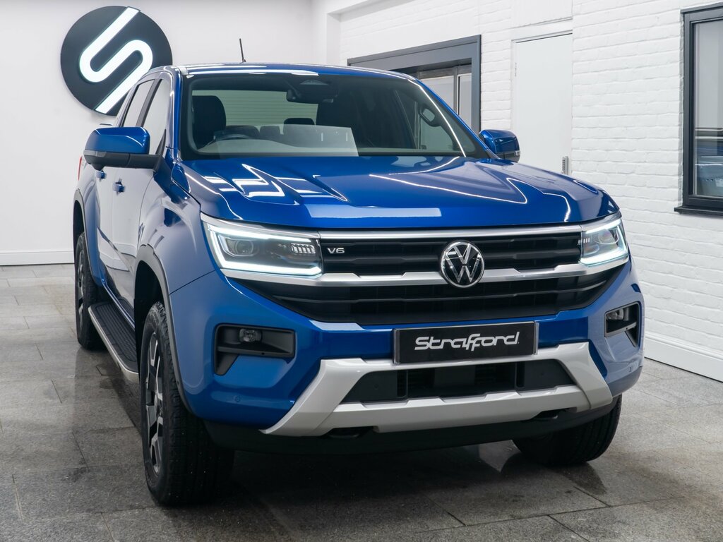 Volkswagen Amarok 3.0 Tdi V6 Style Pickup Double Cab GK24HYN Blue #2