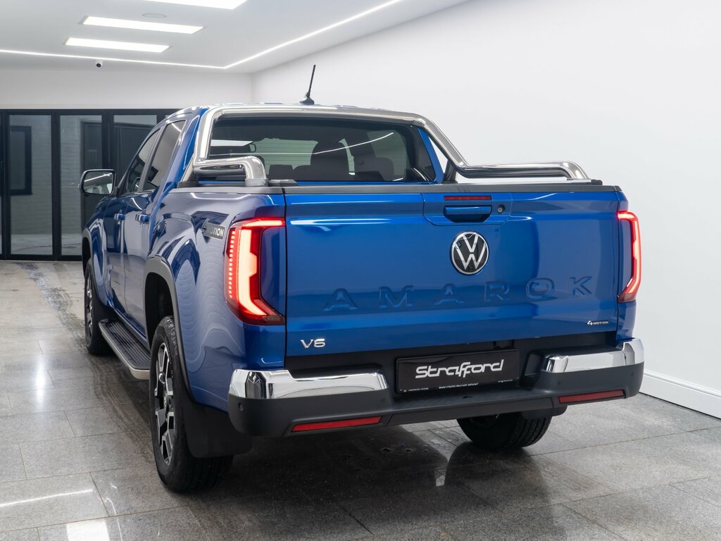 Volkswagen Amarok 3.0 Tdi V6 Style Pickup Double Cab GK24HYN Blue #3