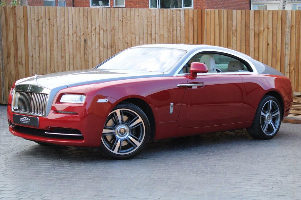Rolls-Royce Wraith 6.6 V12 2014 Red