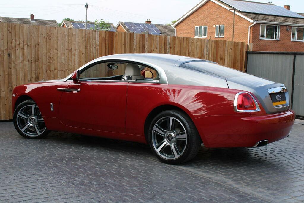 Rolls-Royce Wraith 6.6 V12 2014 Red #4