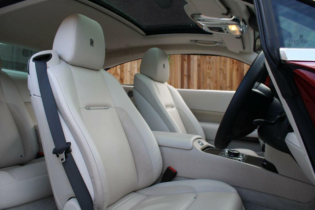 Rolls-Royce Wraith 6.6 V12 2014 Red #6