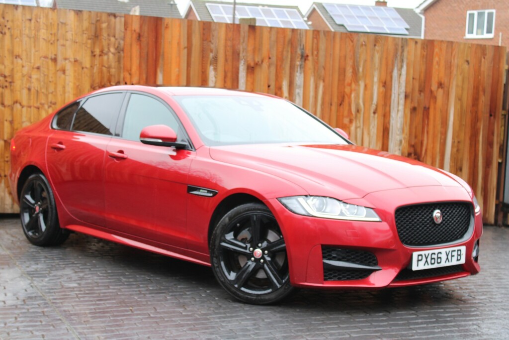 Jaguar XF 2.0 D R-sport 2016 PX66XFB Red #2