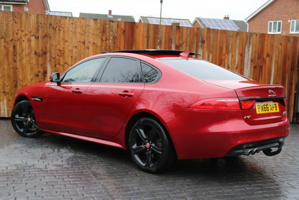 Jaguar XF 2.0 D R-sport 2016 PX66XFB Red #4
