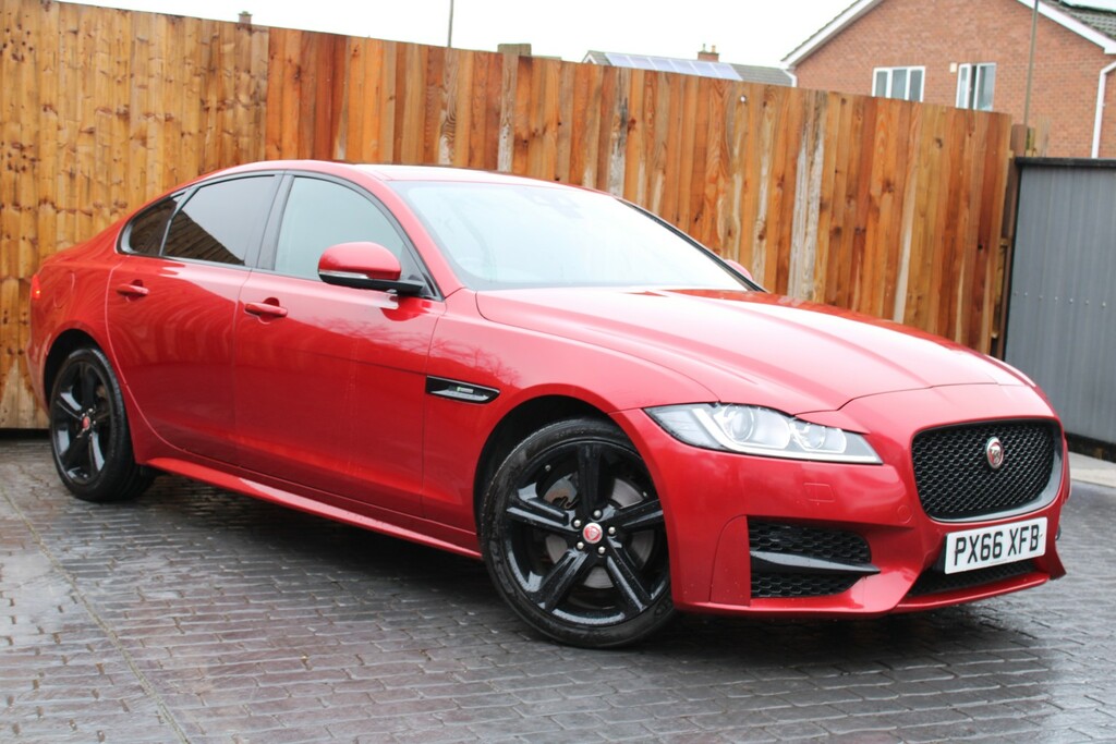 Jaguar XF 2.0 D R-sport 2016 PX66XFB Red #5
