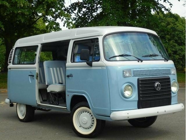Volkswagen Transporter Type 2 Kombi Last Edition Blue #5
