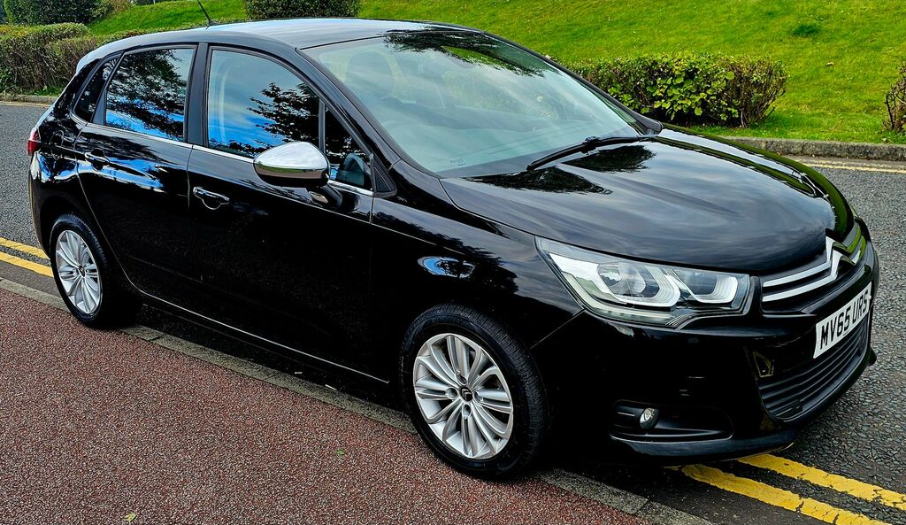 Citroen C4 1.2 Puretech Flair Hatchback Eur MV65URS Black #4