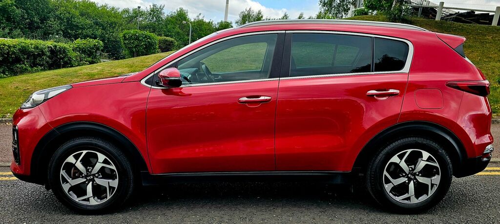 Kia Sportage 1.6 Crdi Ecodynamics 2 Suv Hybrid Manu Red