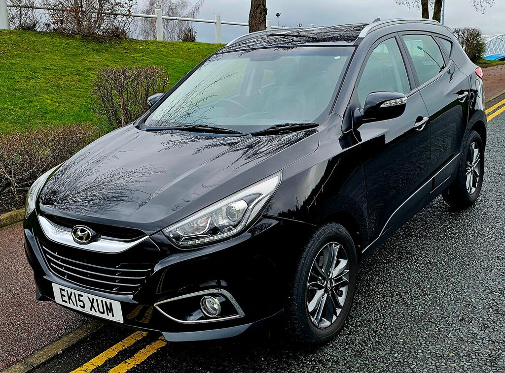Hyundai Ix35 2.0 Crdi Se Suv 4Wd Euro 5 Nav EK15XUM Black #2