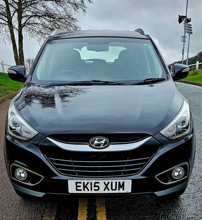 Hyundai Ix35 2.0 Crdi Se Suv 4Wd Euro 5 Nav EK15XUM Black #3