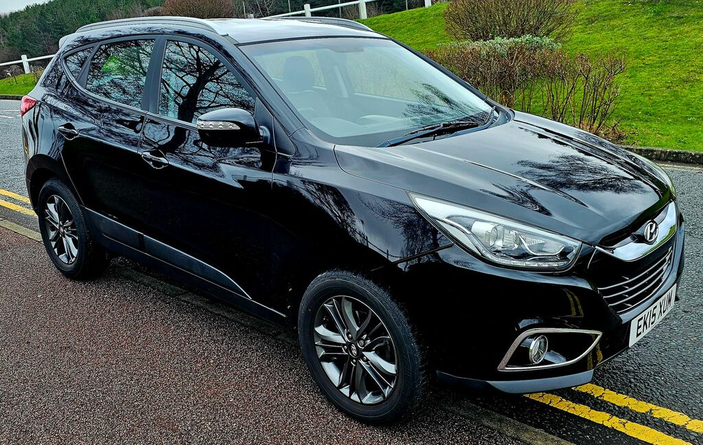 Hyundai Ix35 2.0 Crdi Se Suv 4Wd Euro 5 Nav EK15XUM Black #6