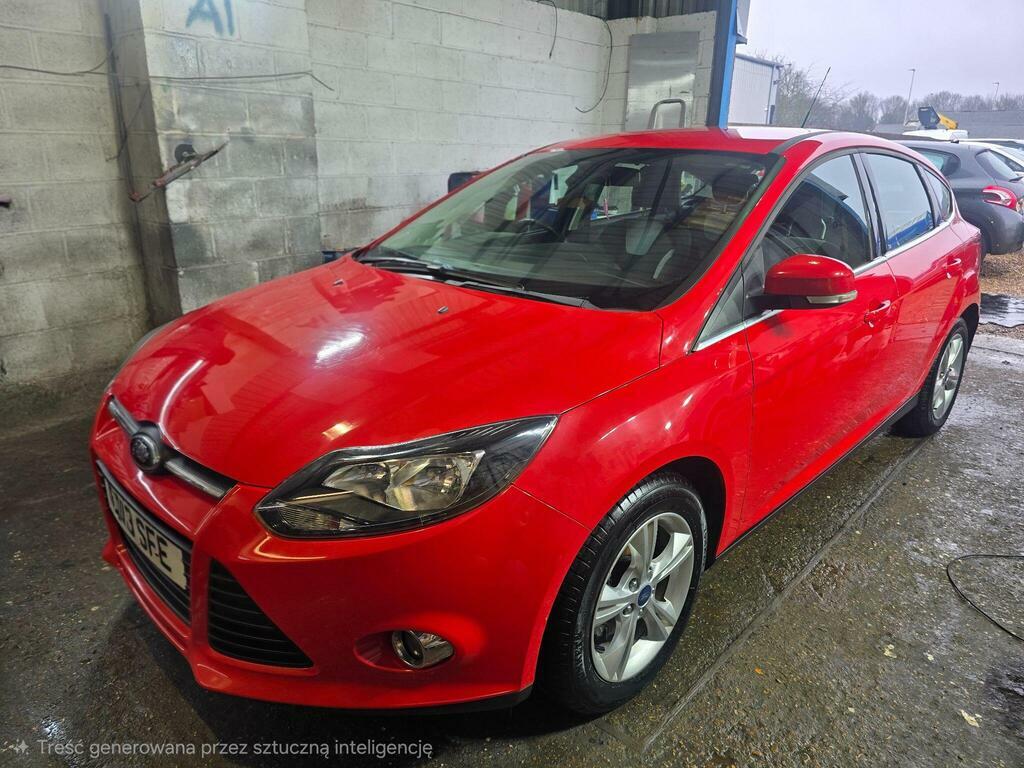 Ford Focus 1.6 Zetec Euro 5 Red #2