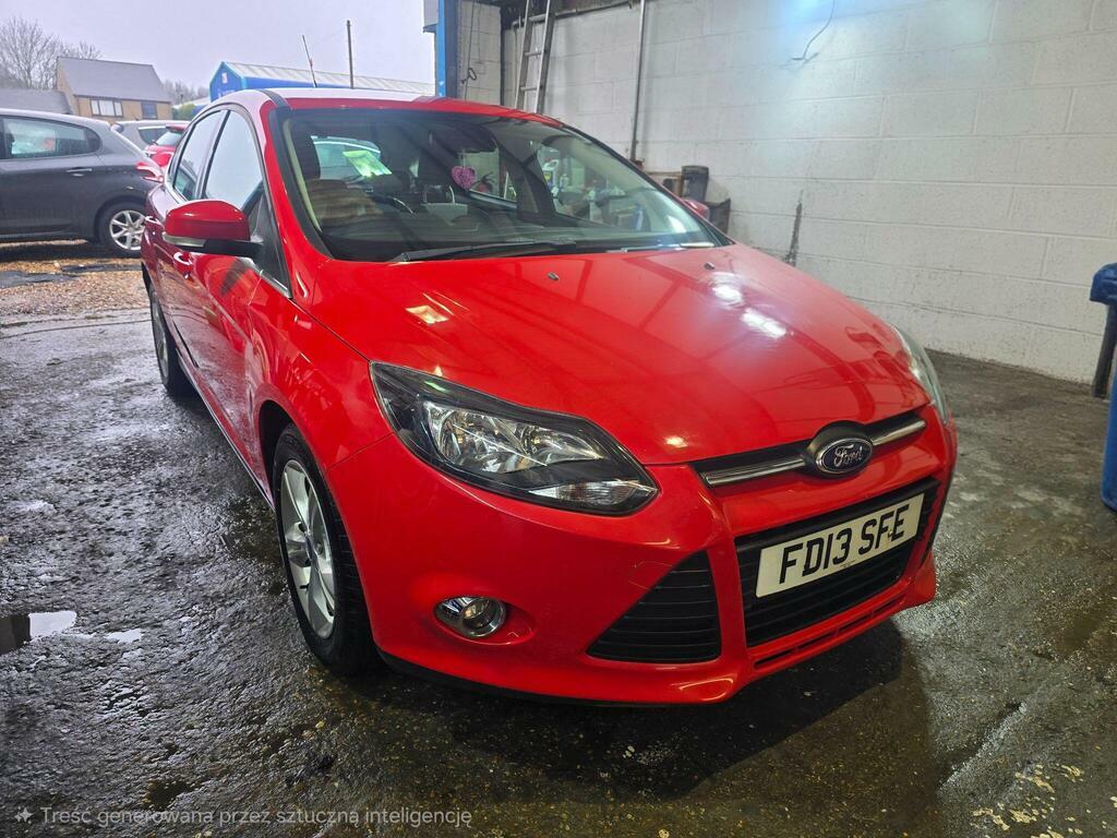 Ford Focus 1.6 Zetec Euro 5 Red #4